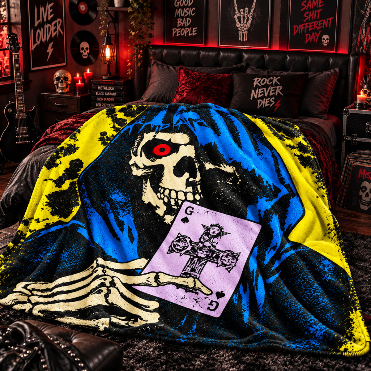 GN'R 10092026-14 Fleece Blanket