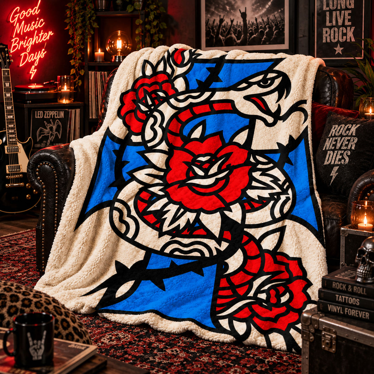 GN'R 10092026-21 Fleece Blanket
