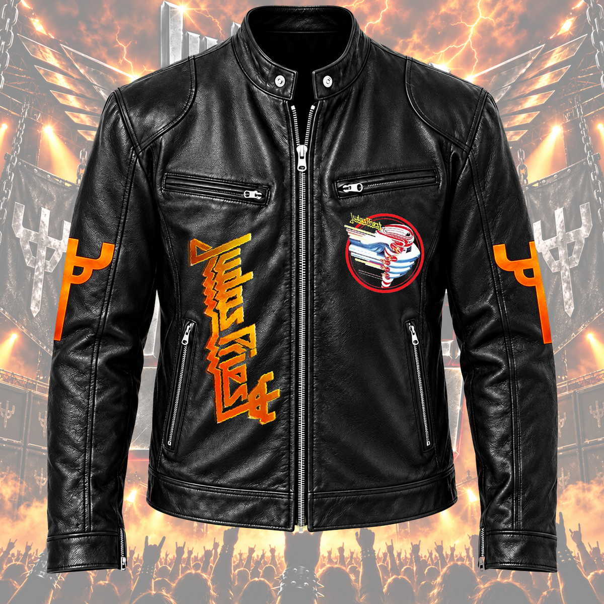 JP15102026-03 Leather Jacket