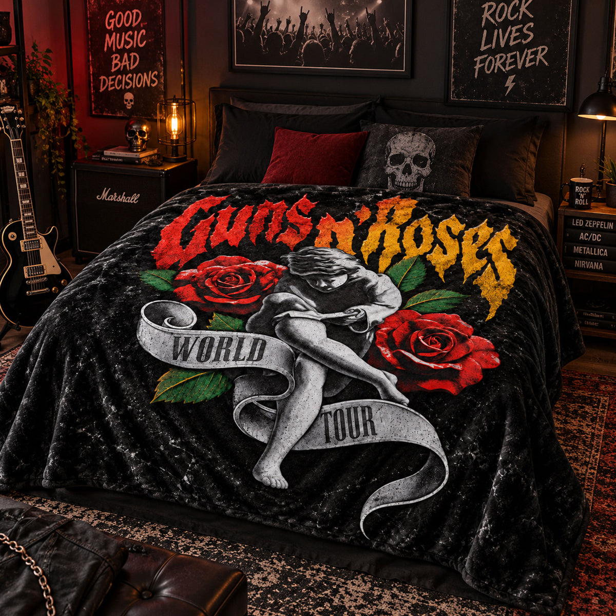 GN'R 10092026-01 Fleece Blanket
