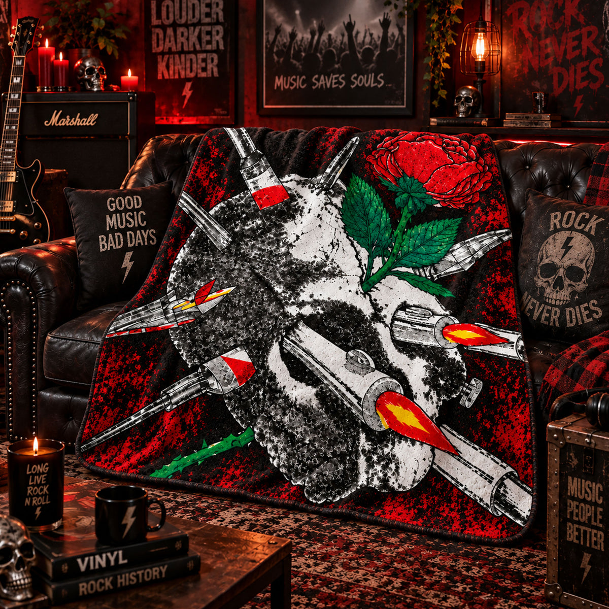 GN'R 10092026-17 Fleece Blanket