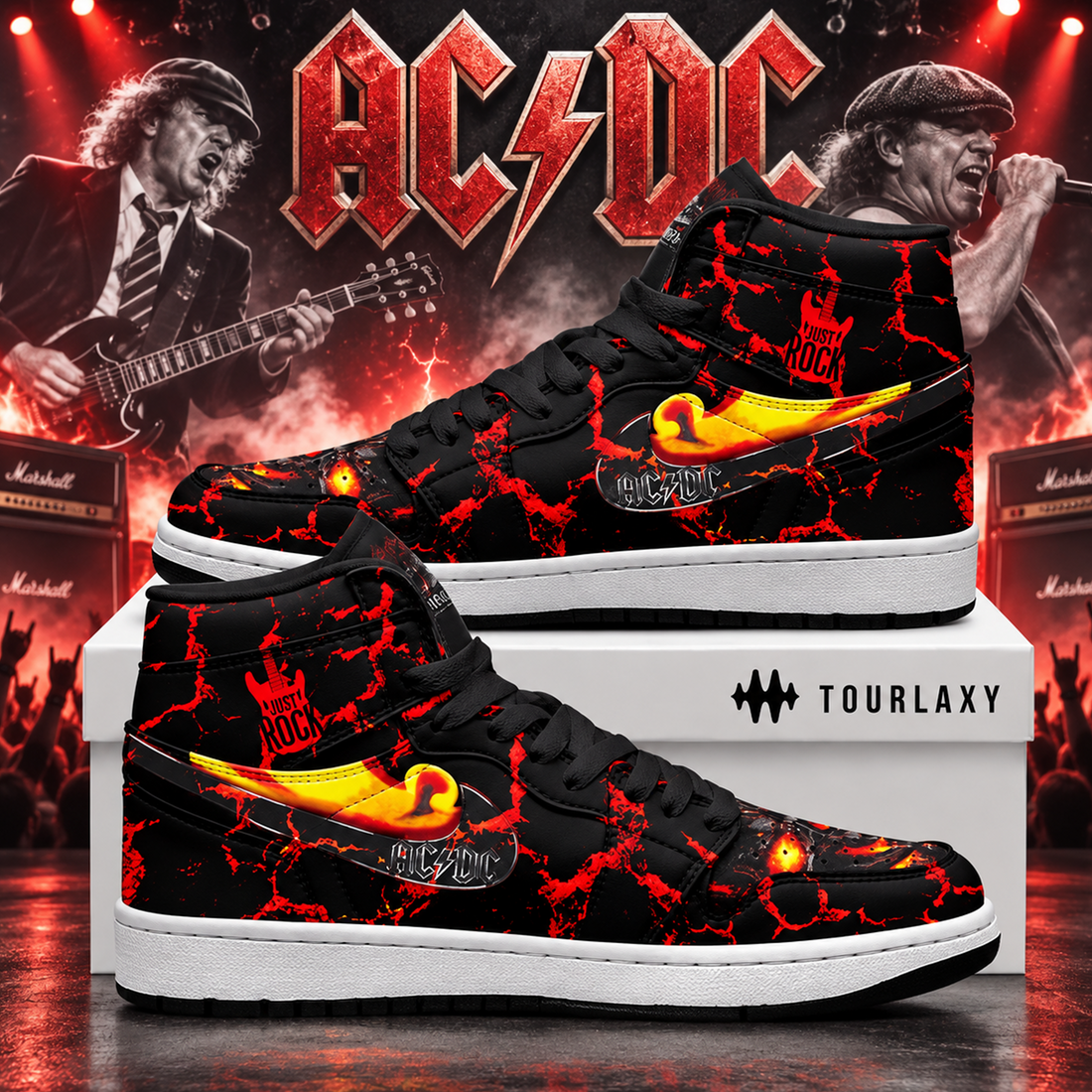 ACDC 17102026-03 High Top Sneaker