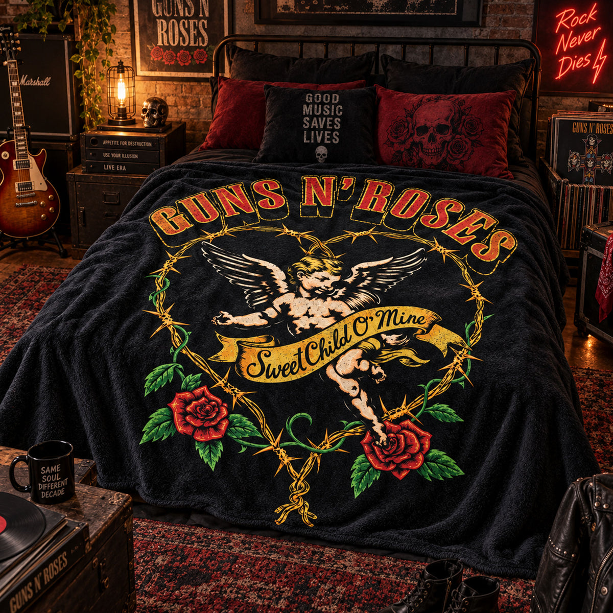 GN'R 10092026-06 Fleece Blanket