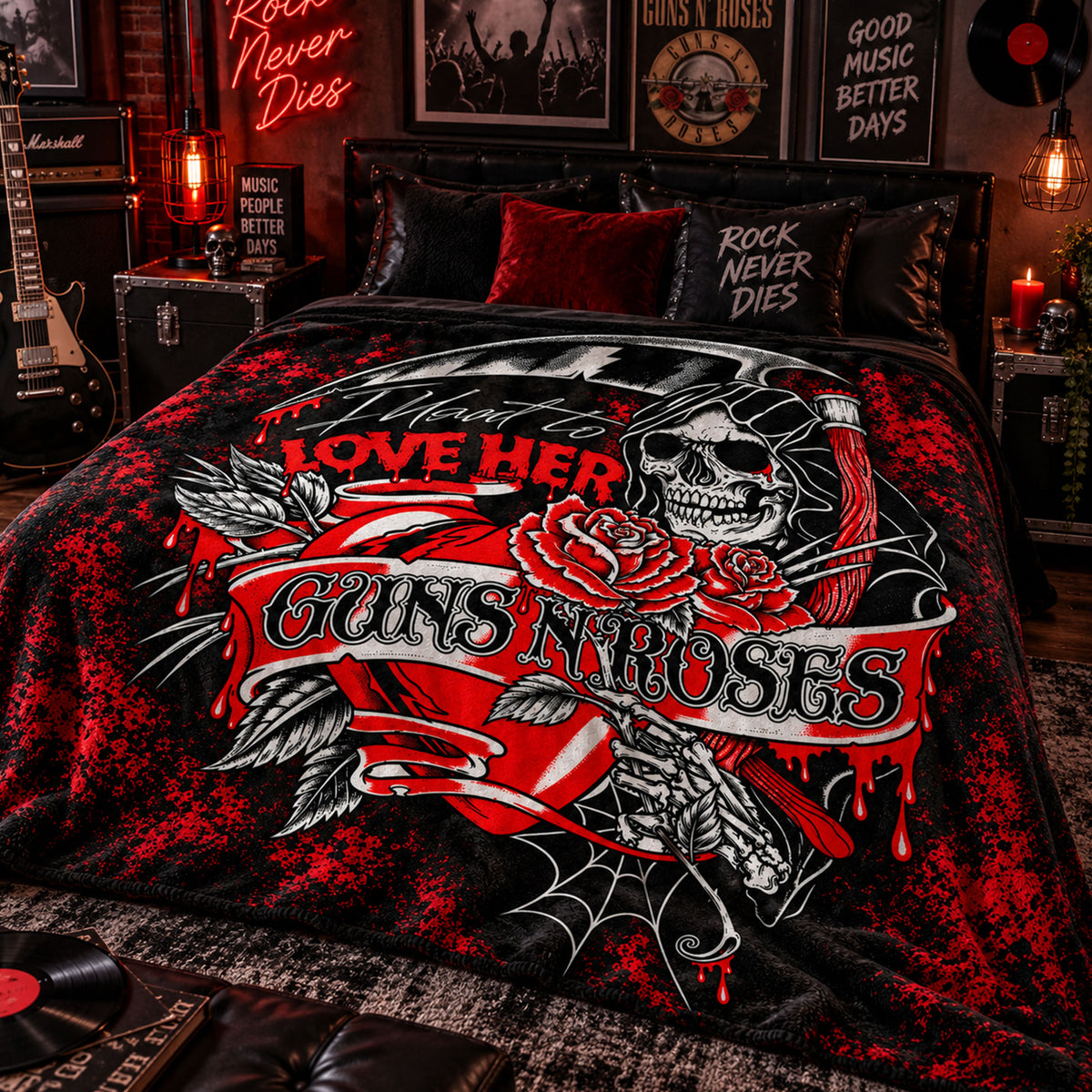 GN'R 10092026-08 Fleece Blanket