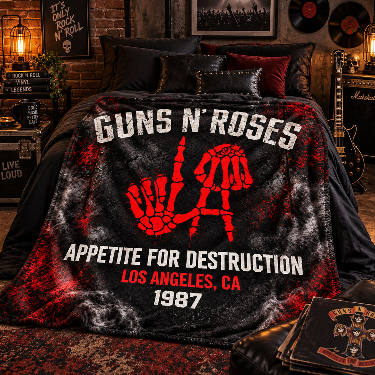 GN'R 10092026-05 Fleece Blanket
