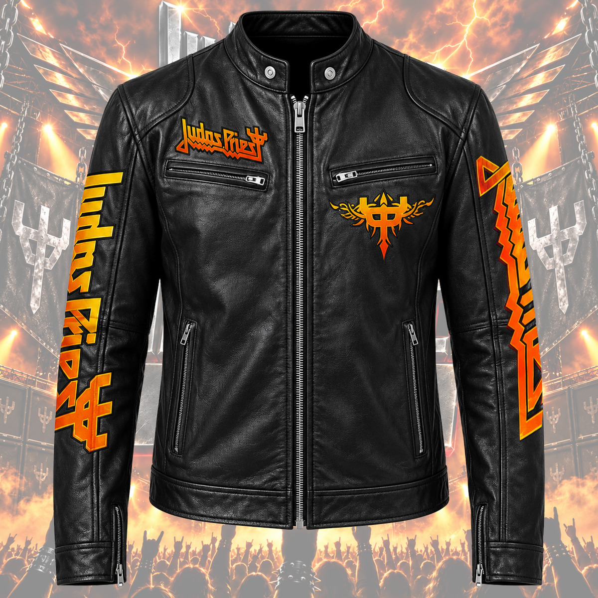 JP15102026-01 Leather Jacket