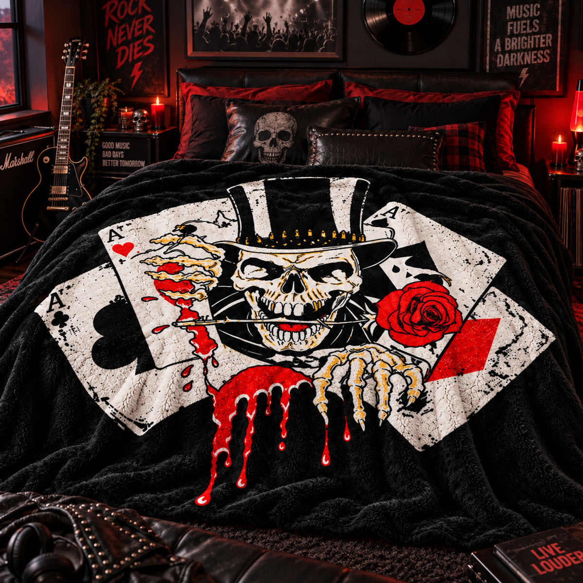 GN'R 10092026-09 Fleece Blanket