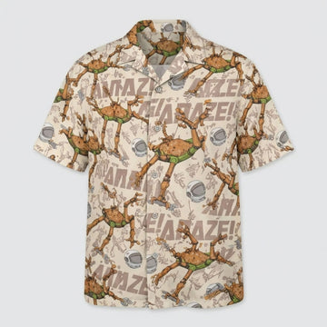 Funny Alien Hawaiian Shirt, Space Humor Aloha, UFO Sarcastic Shirt