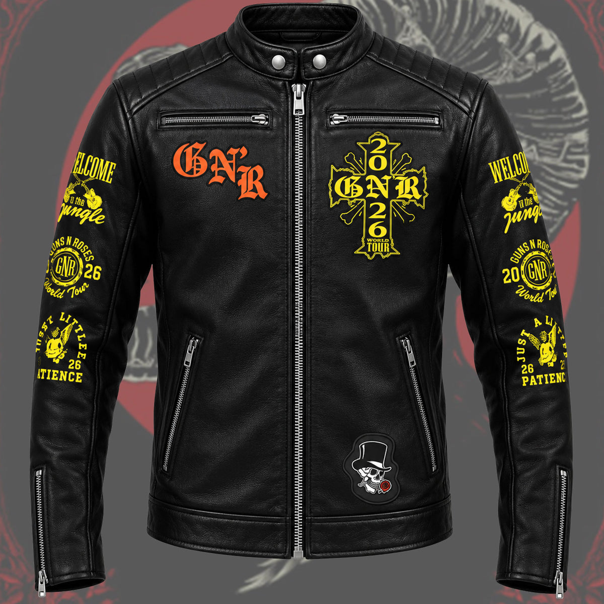GN'R 07102026-02 Leather Jacket