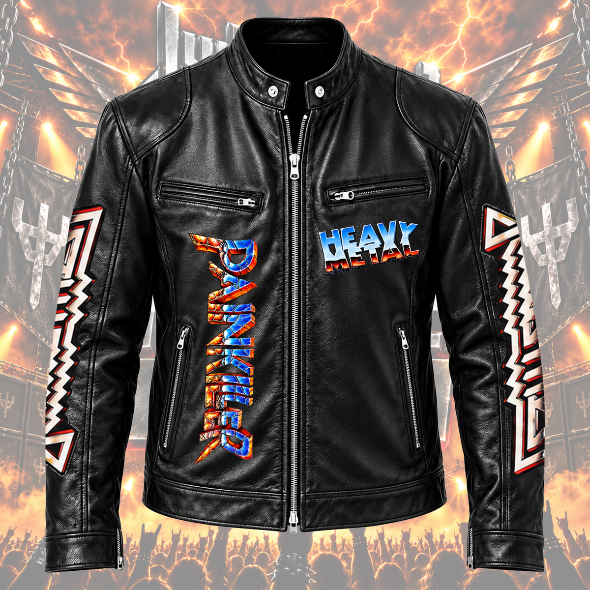 JP15102026-02 Leather Jacket