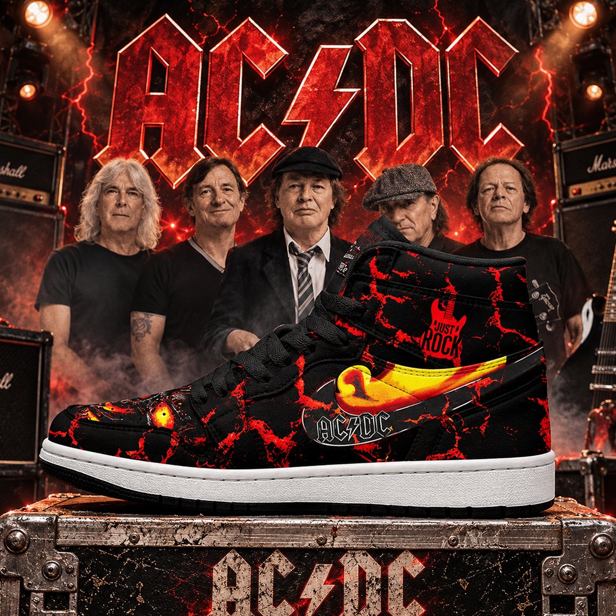 ACDC 17102026-03 High Top Sneaker