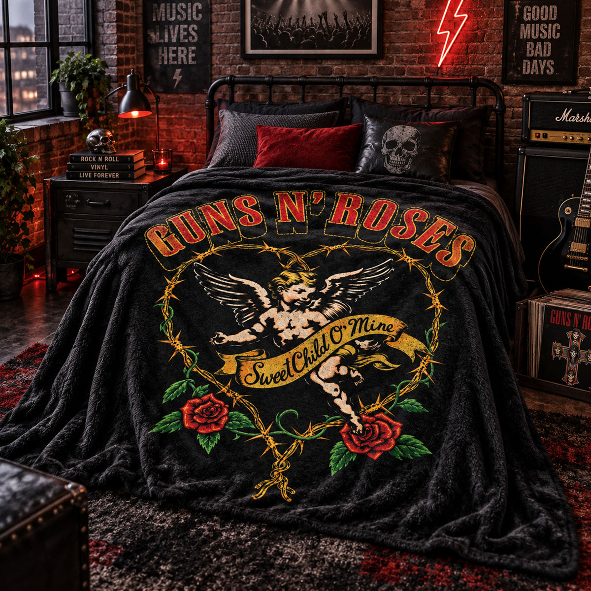 GN'R 10092026-06 Fleece Blanket