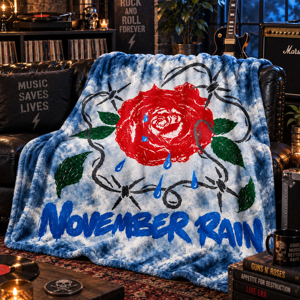 GN'R 10092026-10 Fleece Blanket