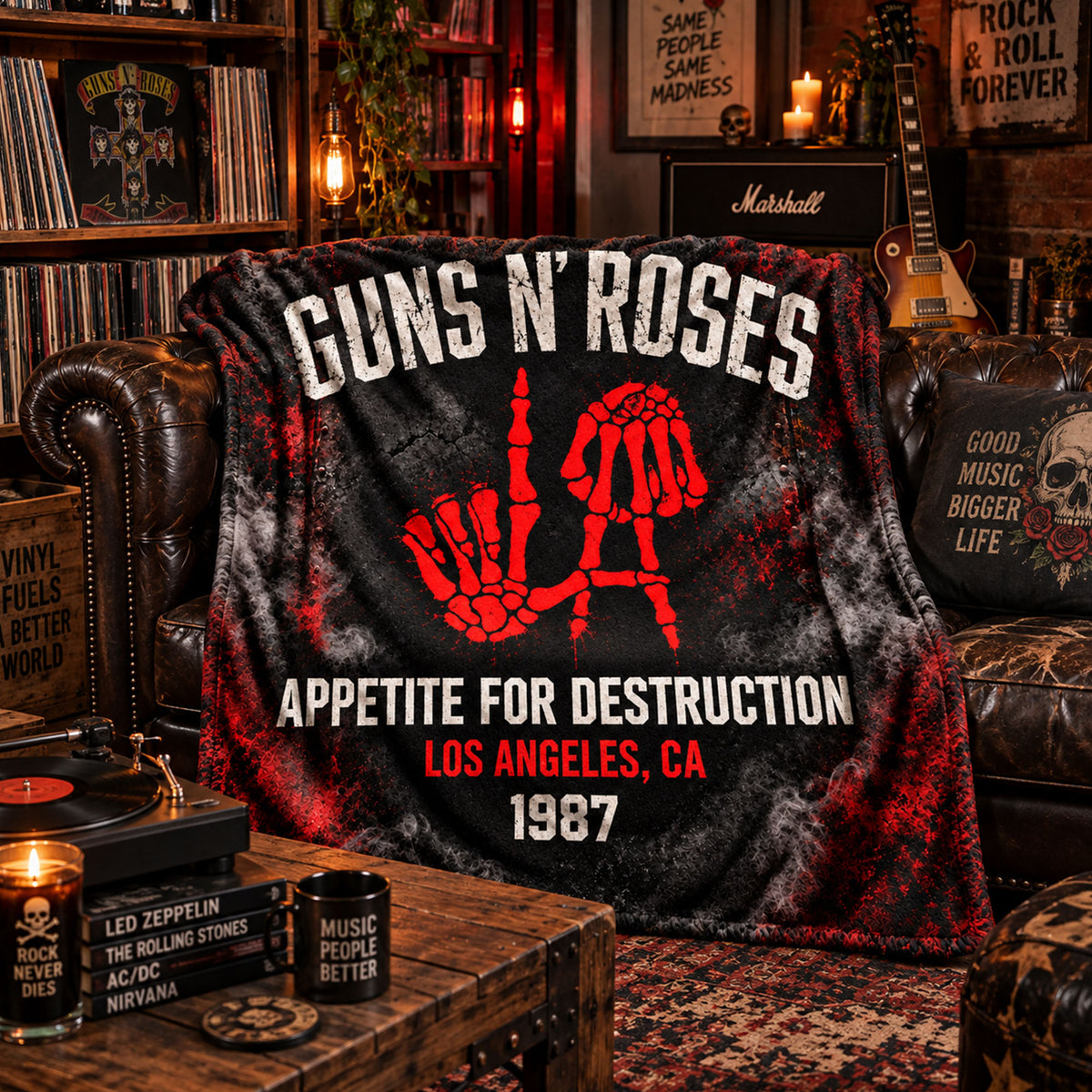 GN'R 10092026-05 Fleece Blanket