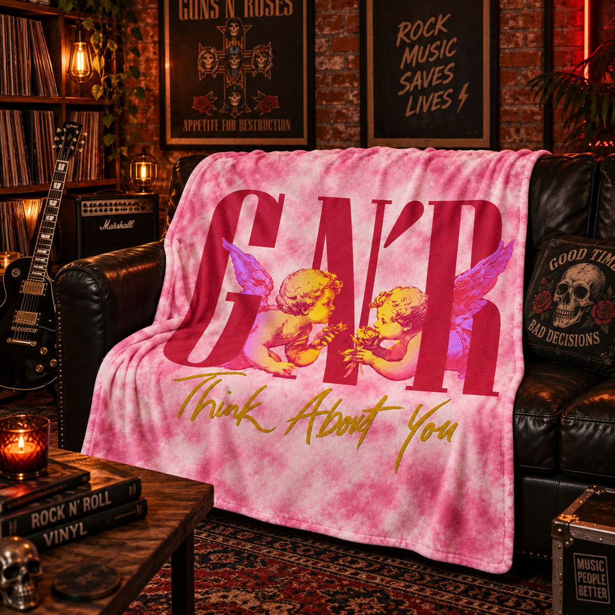 GN'R 10092026-02 Fleece Blanket