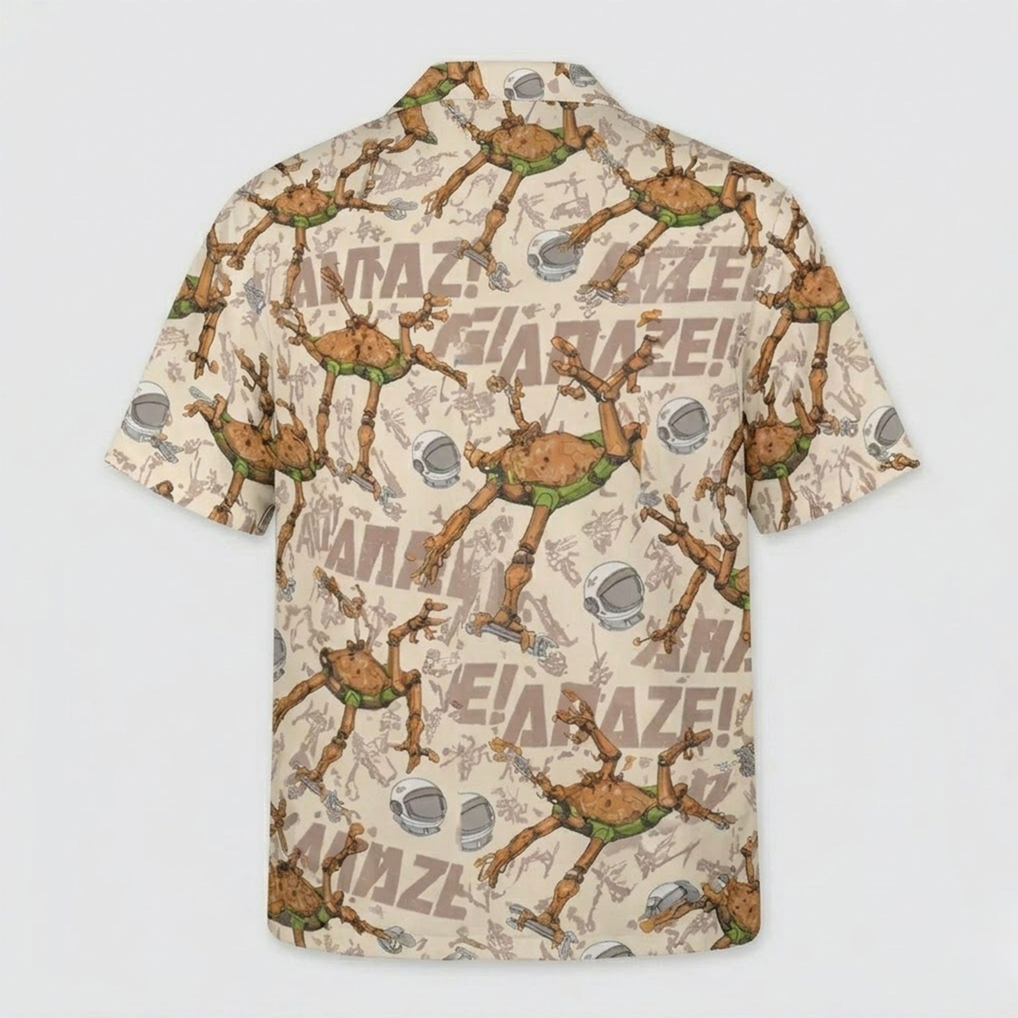 Funny Alien Hawaiian Shirt, Space Humor Aloha, UFO Sarcastic Shirt