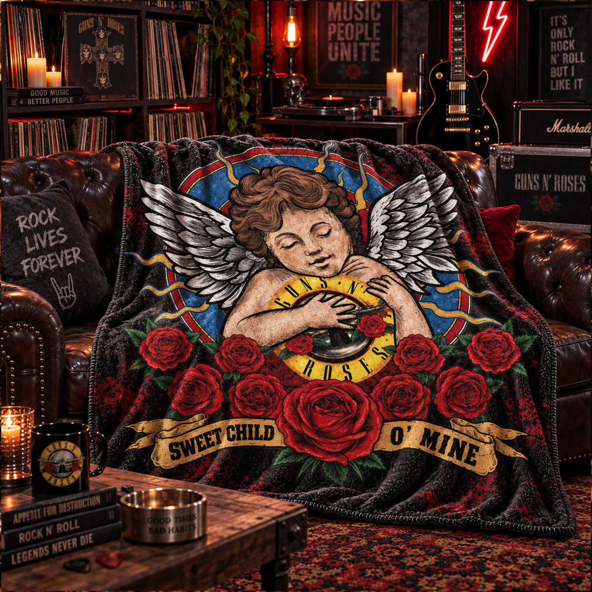 GN'R 10092026-11 Fleece Blanket