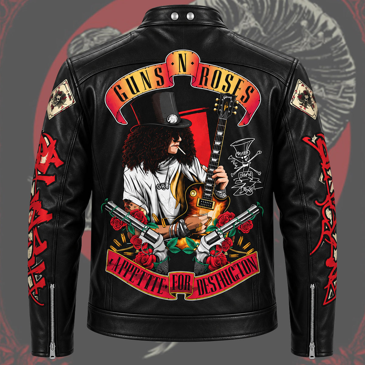 GN'R 07102026-03 Leather Jacket