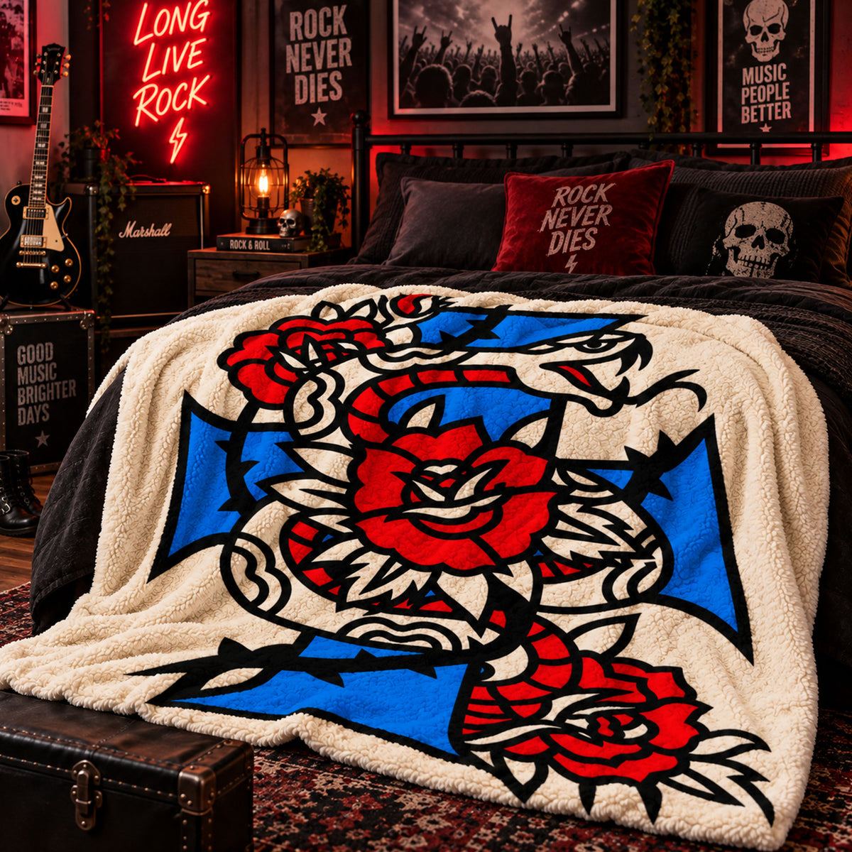 GN'R 10092026-21 Fleece Blanket
