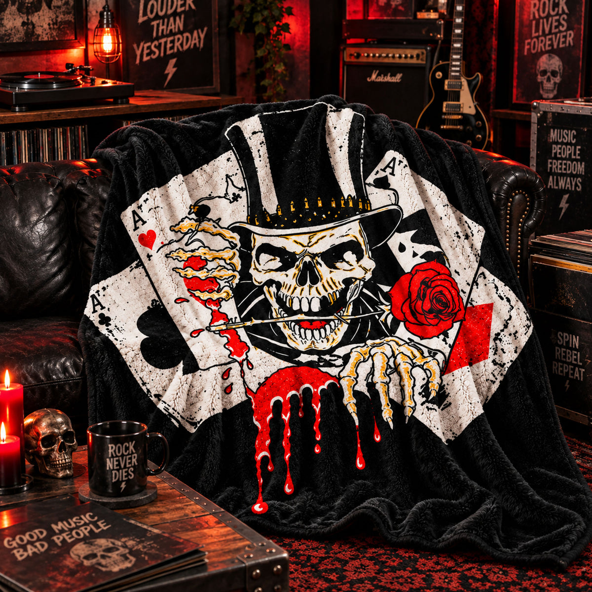 GN'R 10092026-09 Fleece Blanket