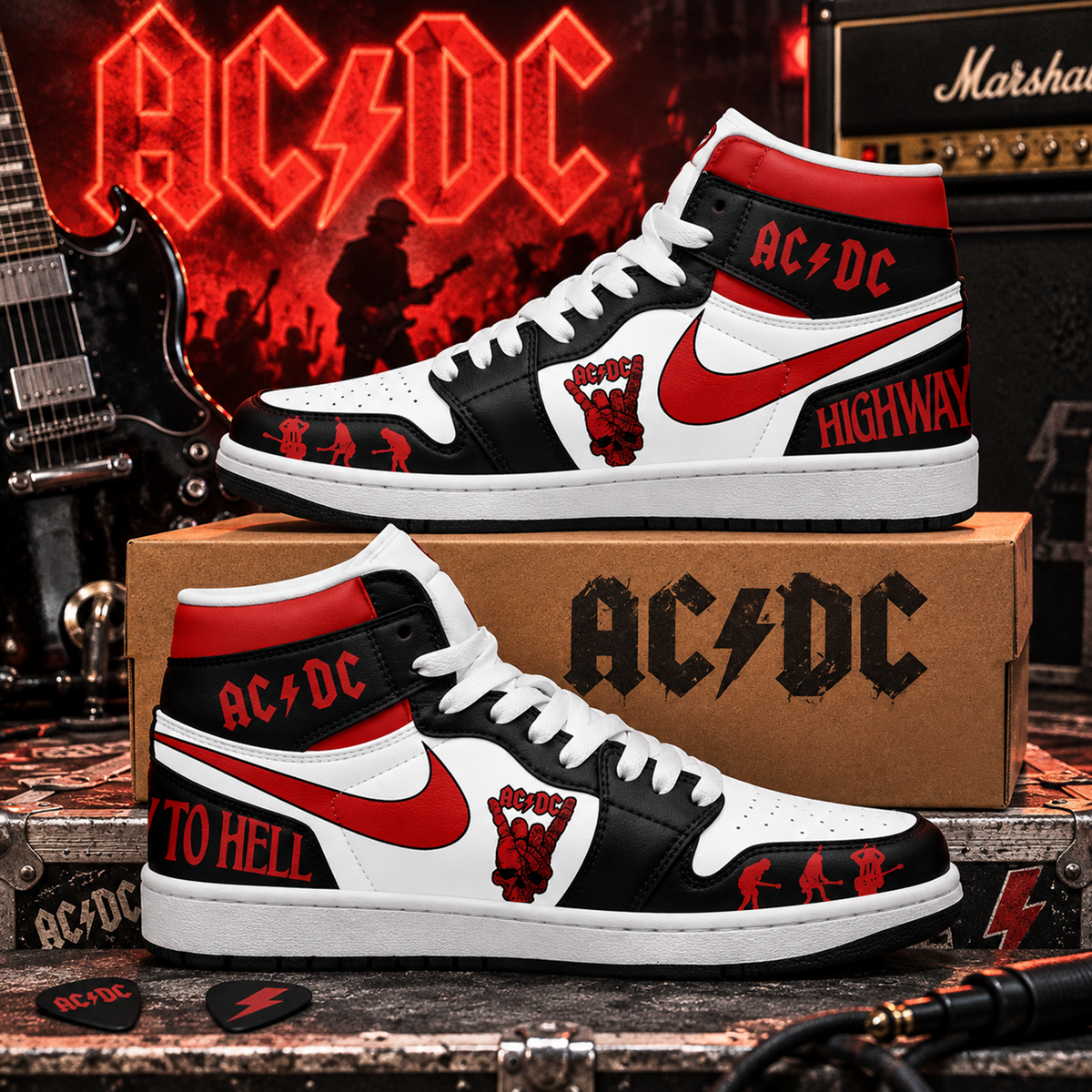 ACDC 17102026-02 High Top Sneaker