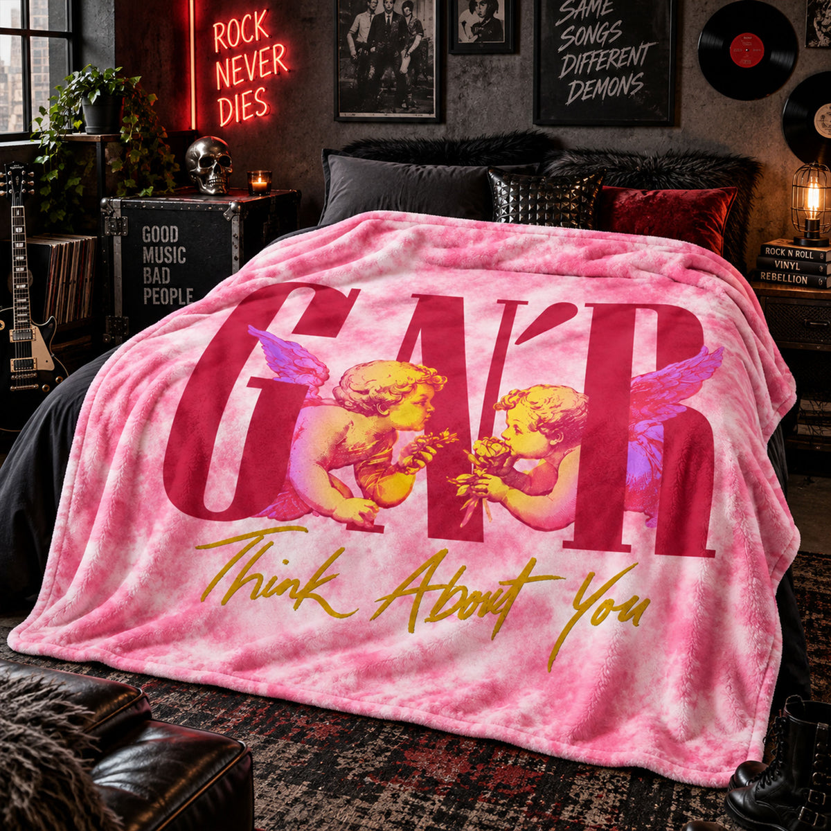 GN'R 10092026-02 Fleece Blanket