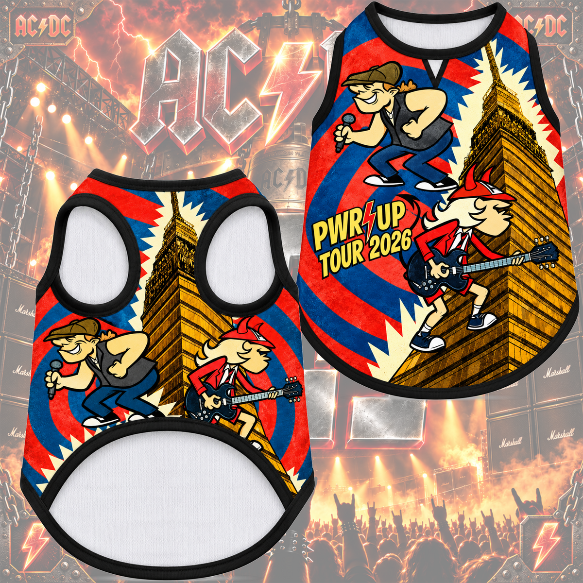 ACDC19102026-08 Pet Tanktop