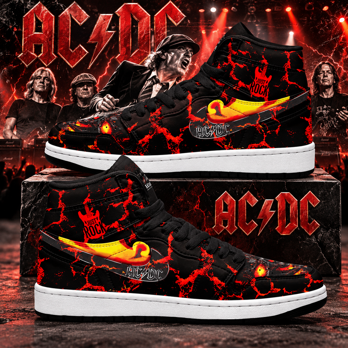 ACDC 17102026-03 High Top Sneaker