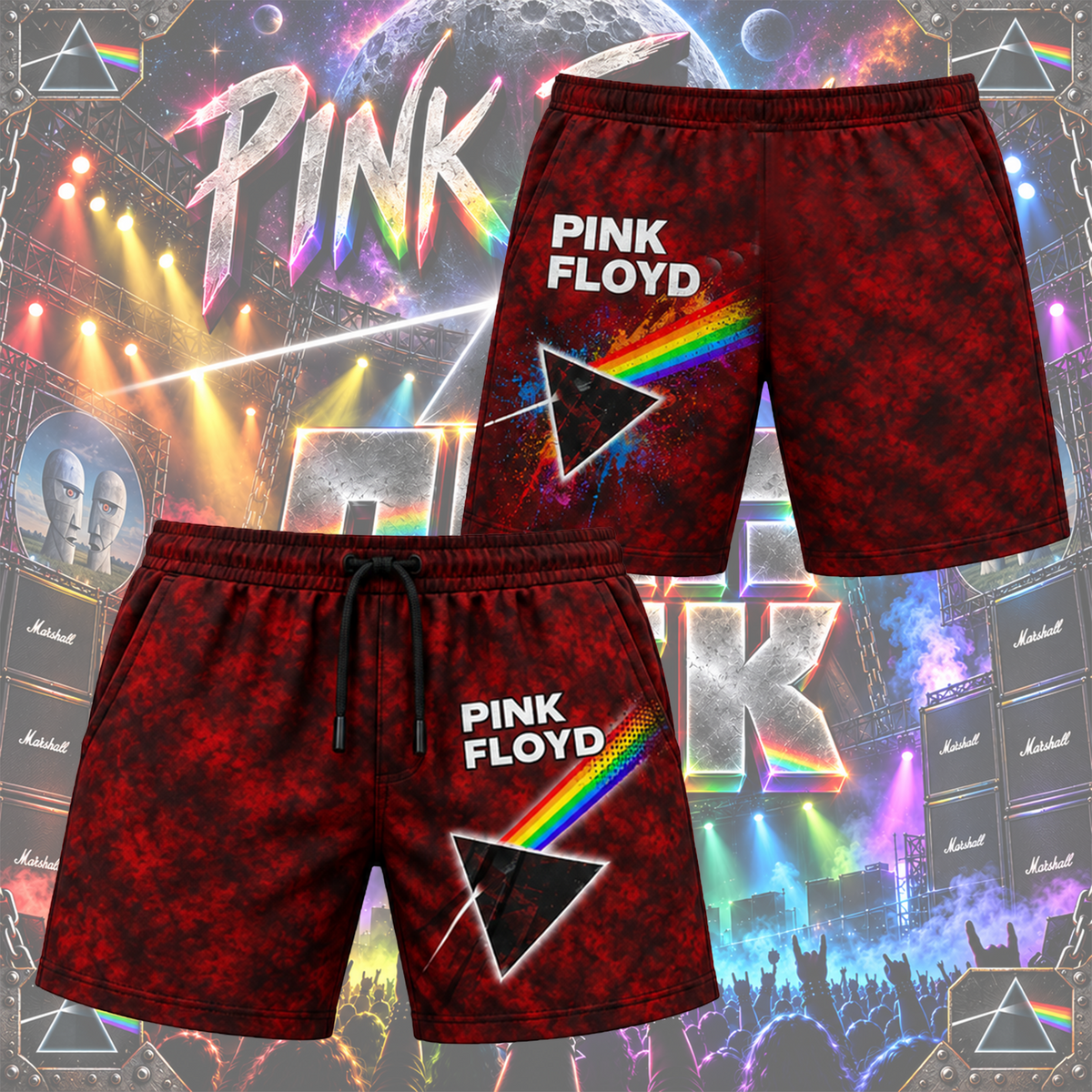 PFL 19102026-08 Men's Polo Shorts Set