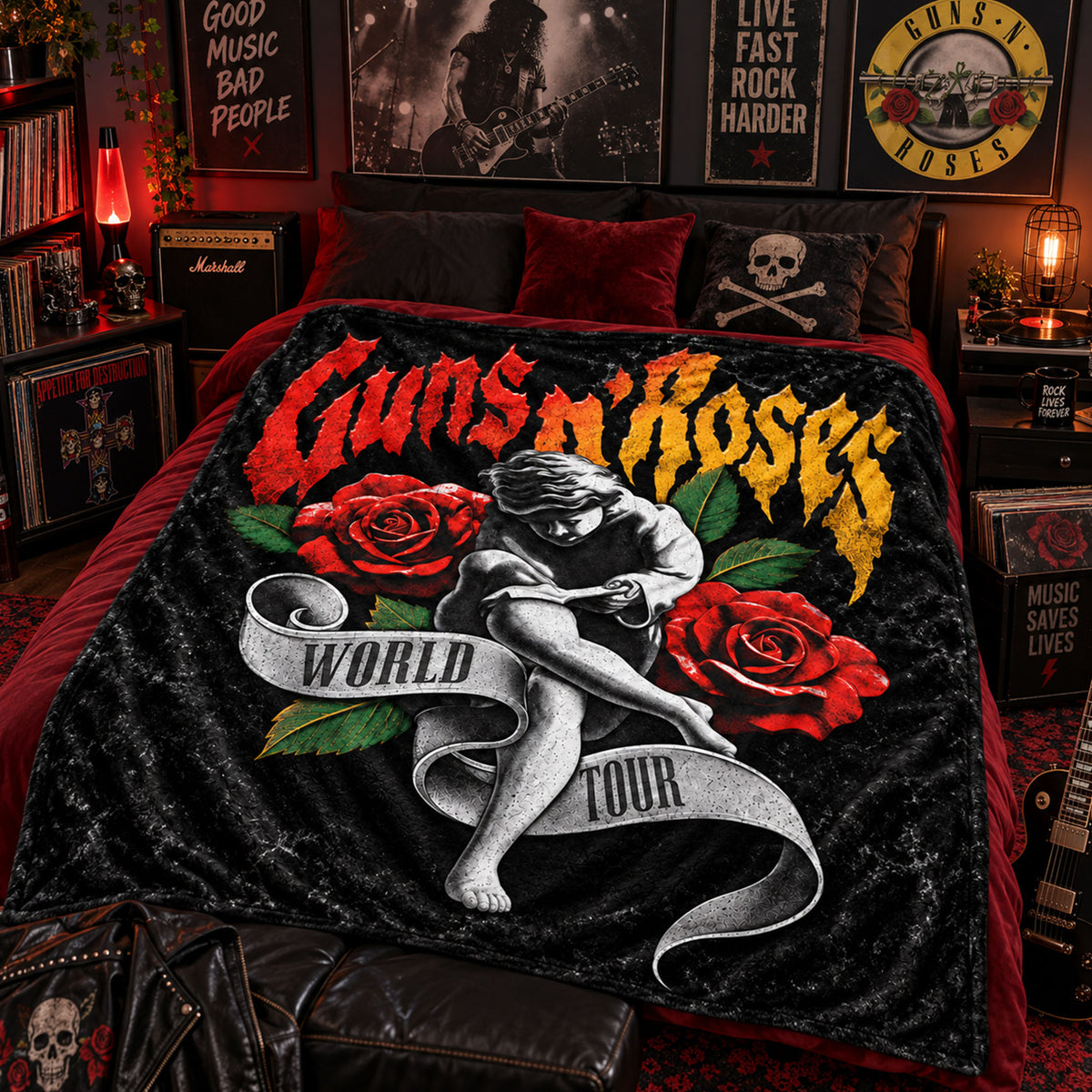 GN'R 10092026-01 Fleece Blanket