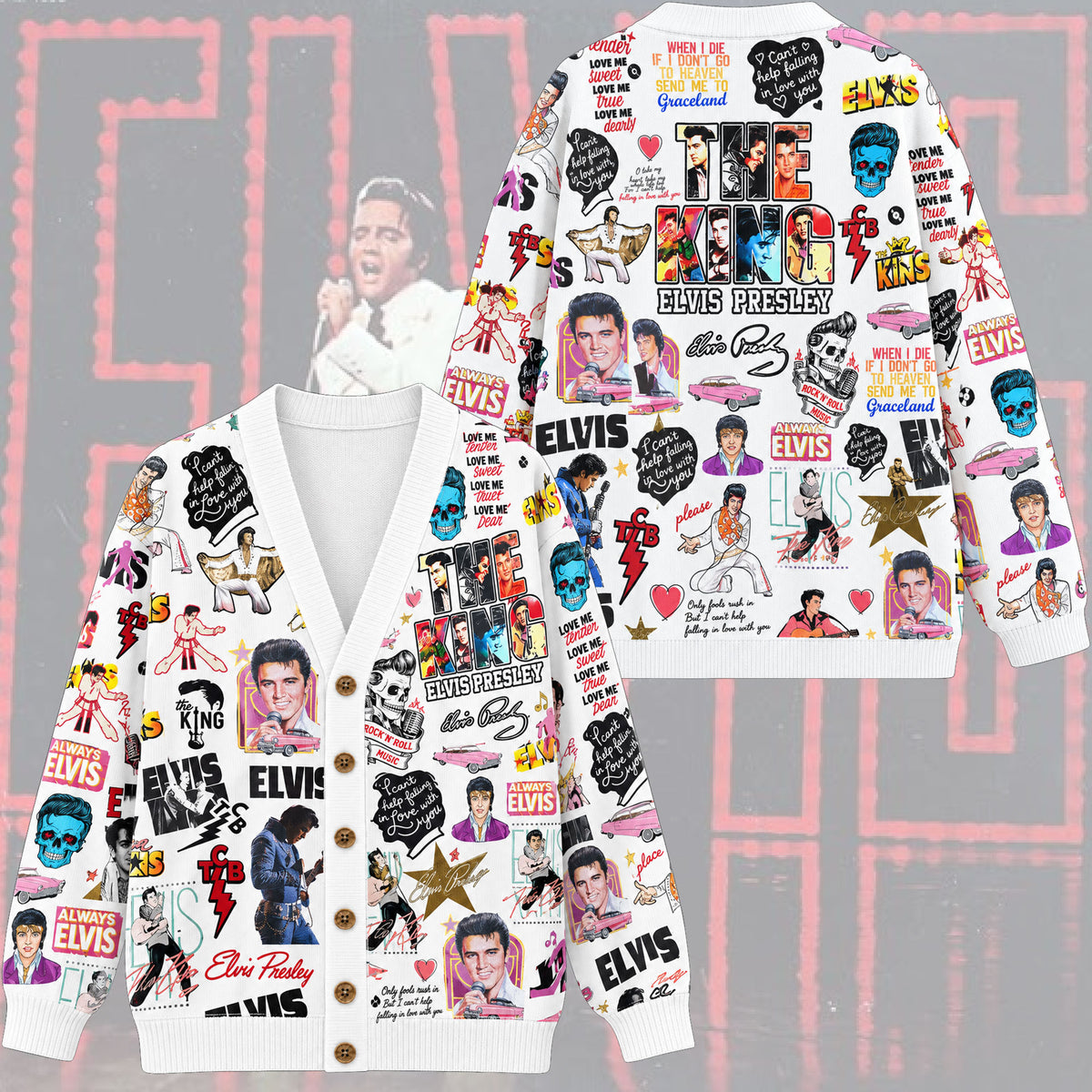 ELVIS 06102026-19 Cardigan