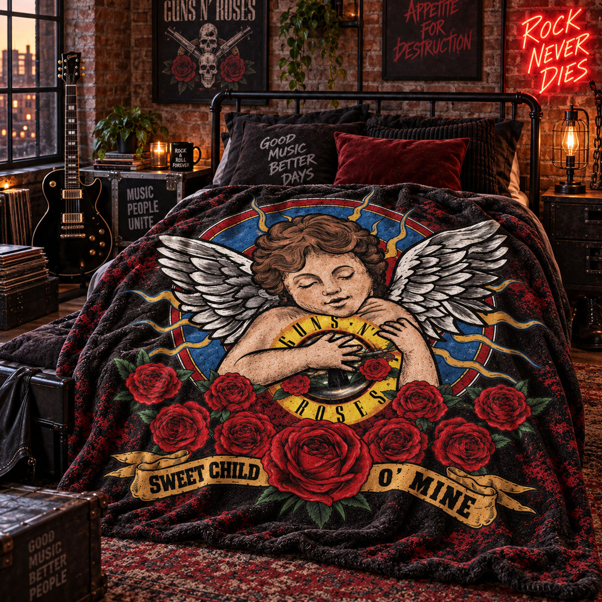 GN'R 10092026-11 Fleece Blanket