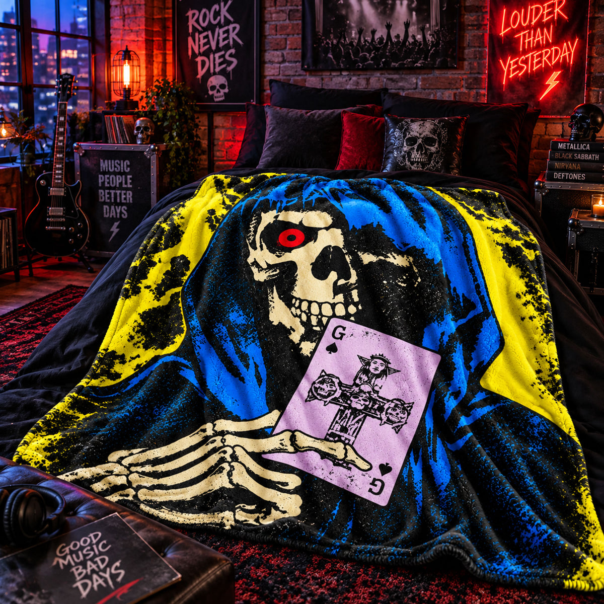 GN'R 10092026-14 Fleece Blanket