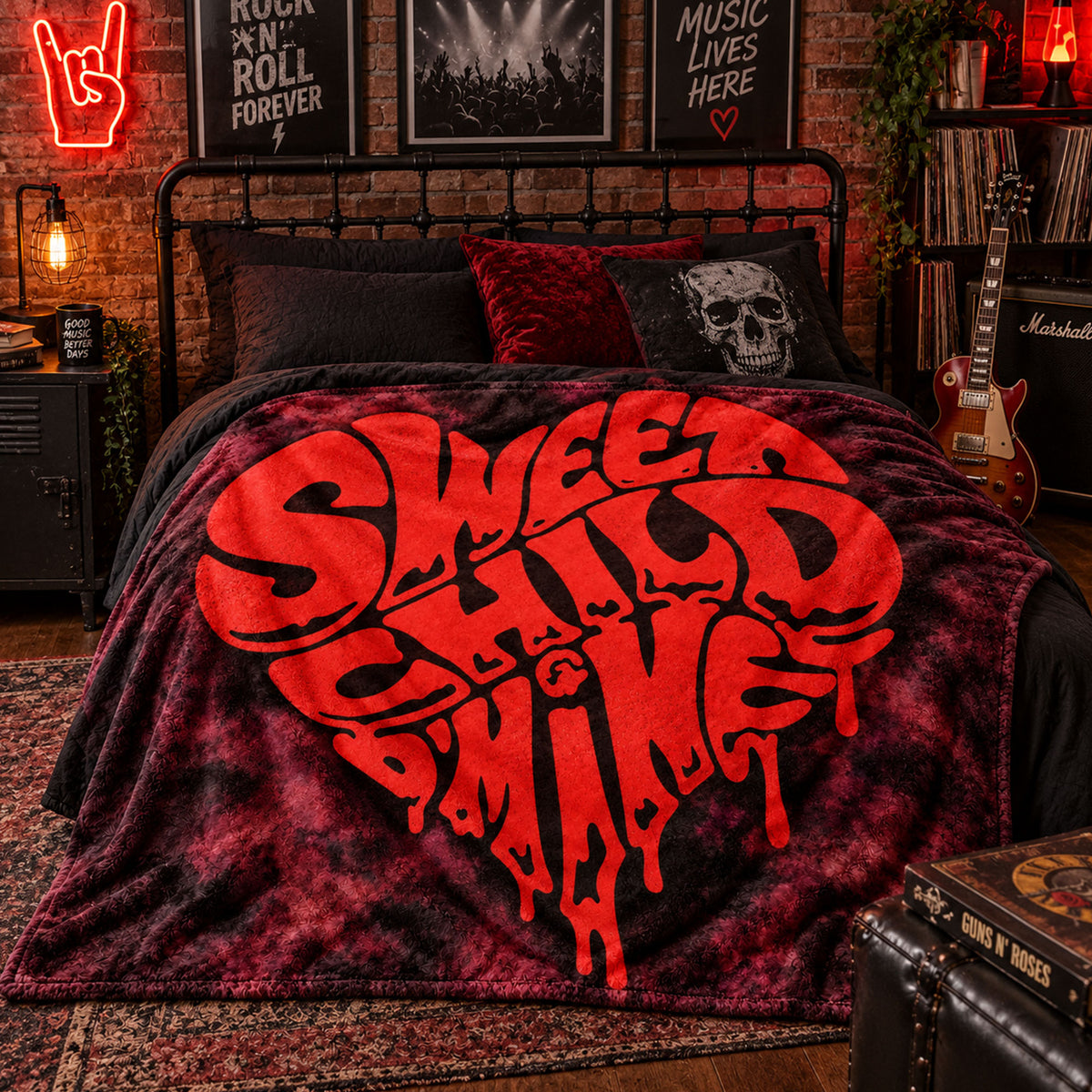 GN'R 10092026-07 Fleece Blanket