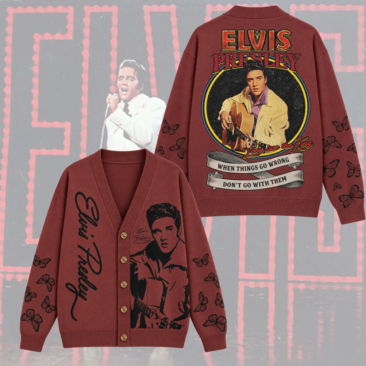 ELVIS 06102026-17 Cardigan