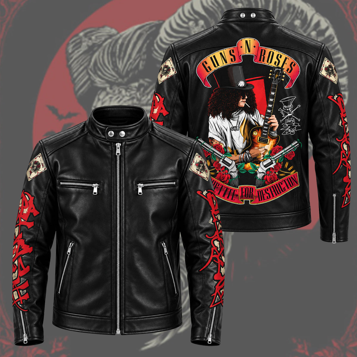 GN'R 07102026-03 Leather Jacket
