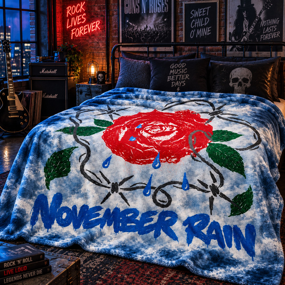 GN'R 10092026-10 Fleece Blanket