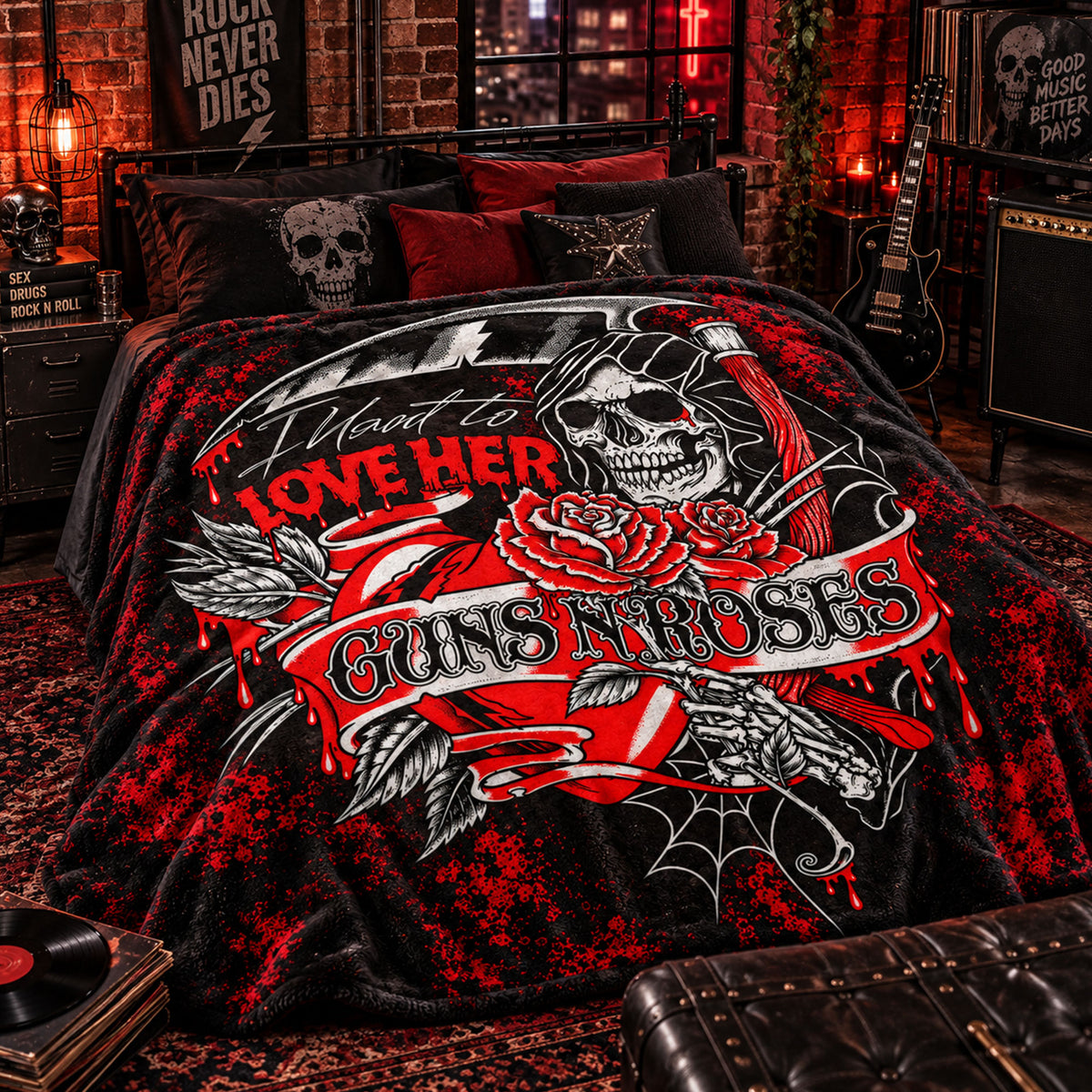 GN'R 10092026-08 Fleece Blanket