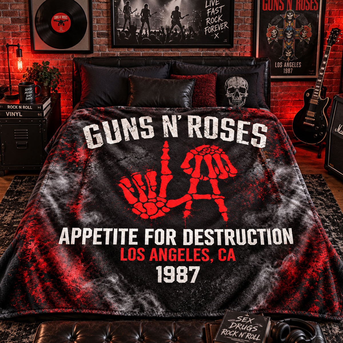 GN'R 10092026-05 Fleece Blanket