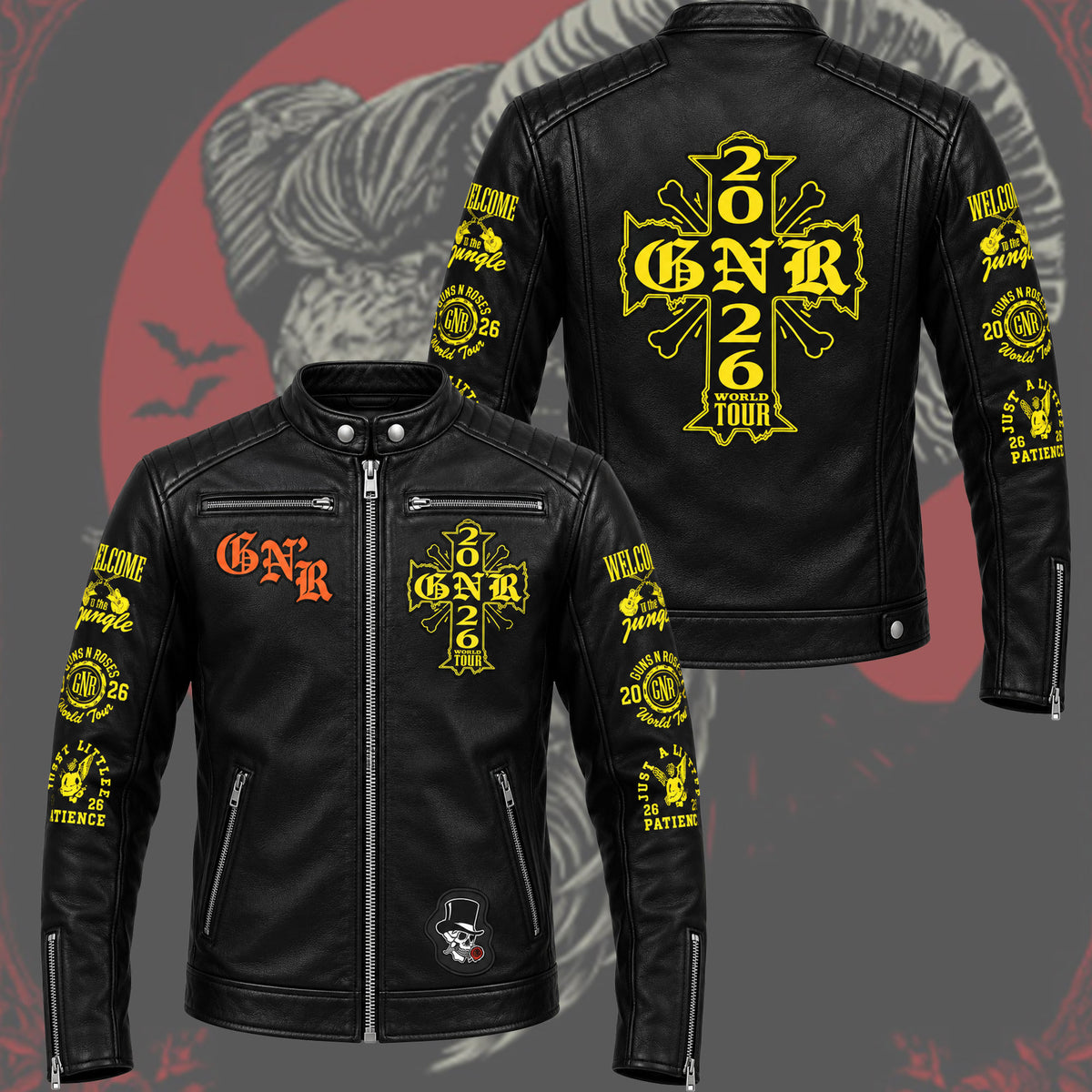 GN'R 07102026-02 Leather Jacket