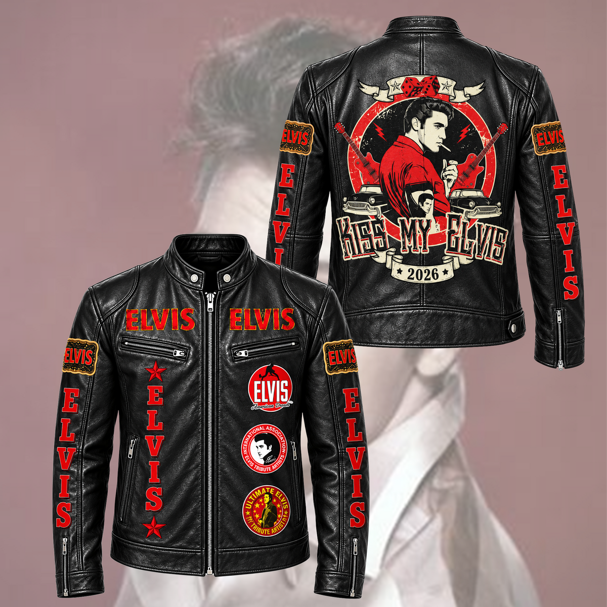 ELVIS 13102026-01 Leather Jacket