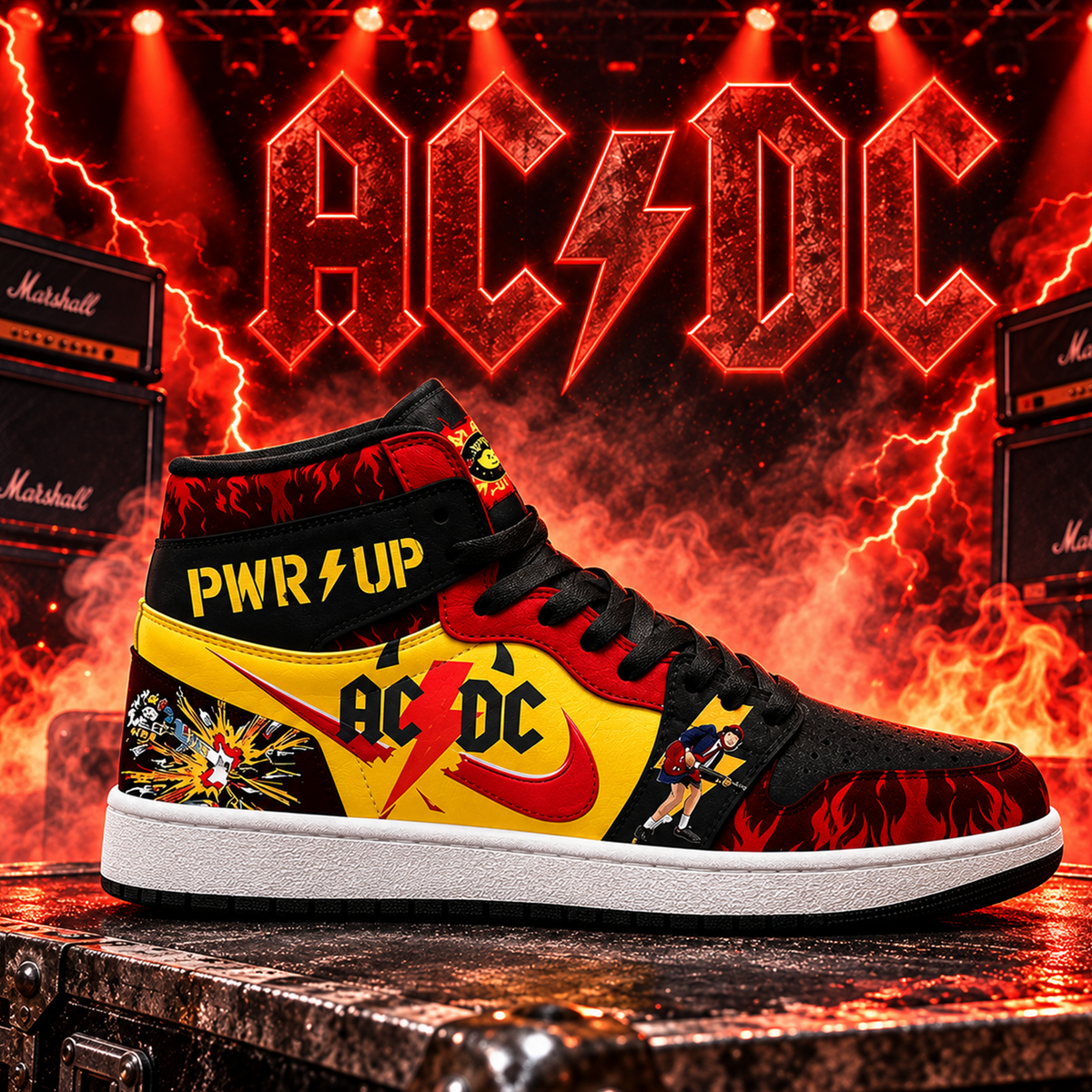 ACDC 17102026-01 High Top Sneaker