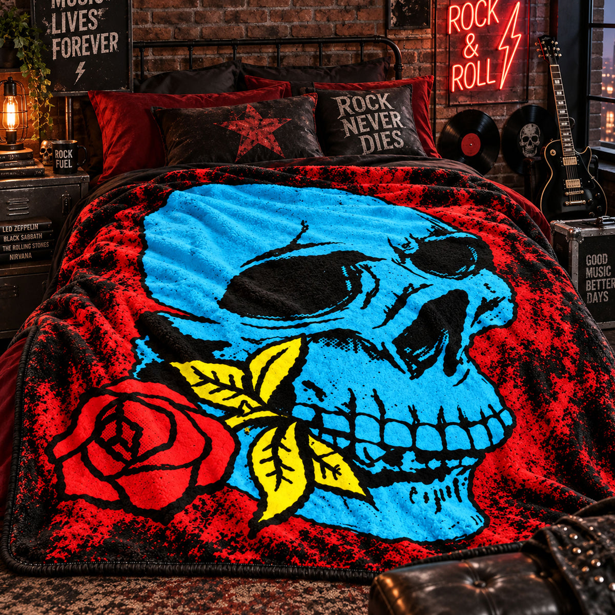 GN'R 10092026-12 Fleece Blanket