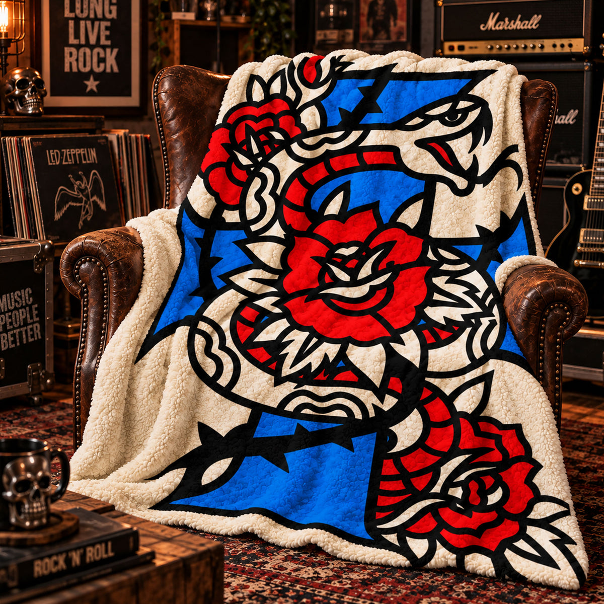 GN'R 10092026-21 Fleece Blanket