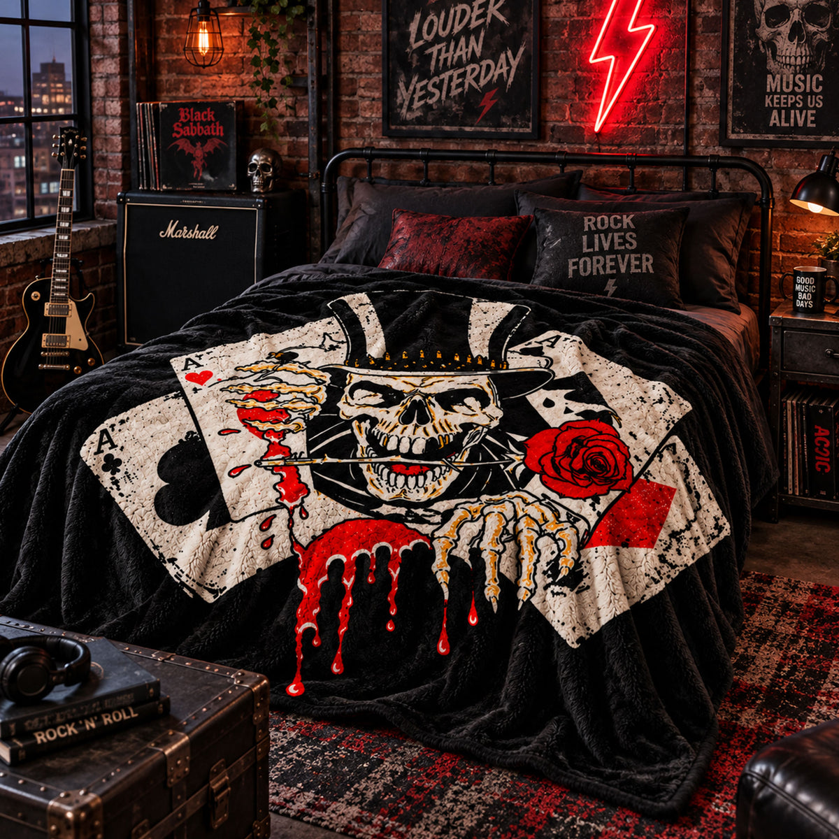 GN'R 10092026-09 Fleece Blanket