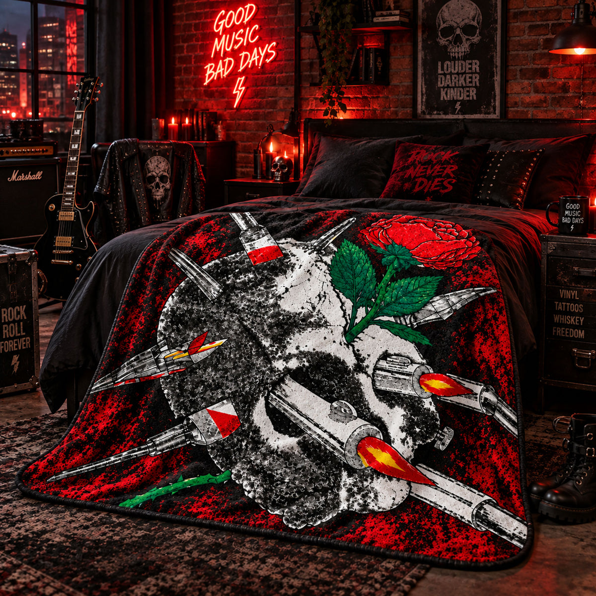 GN'R 10092026-17 Fleece Blanket