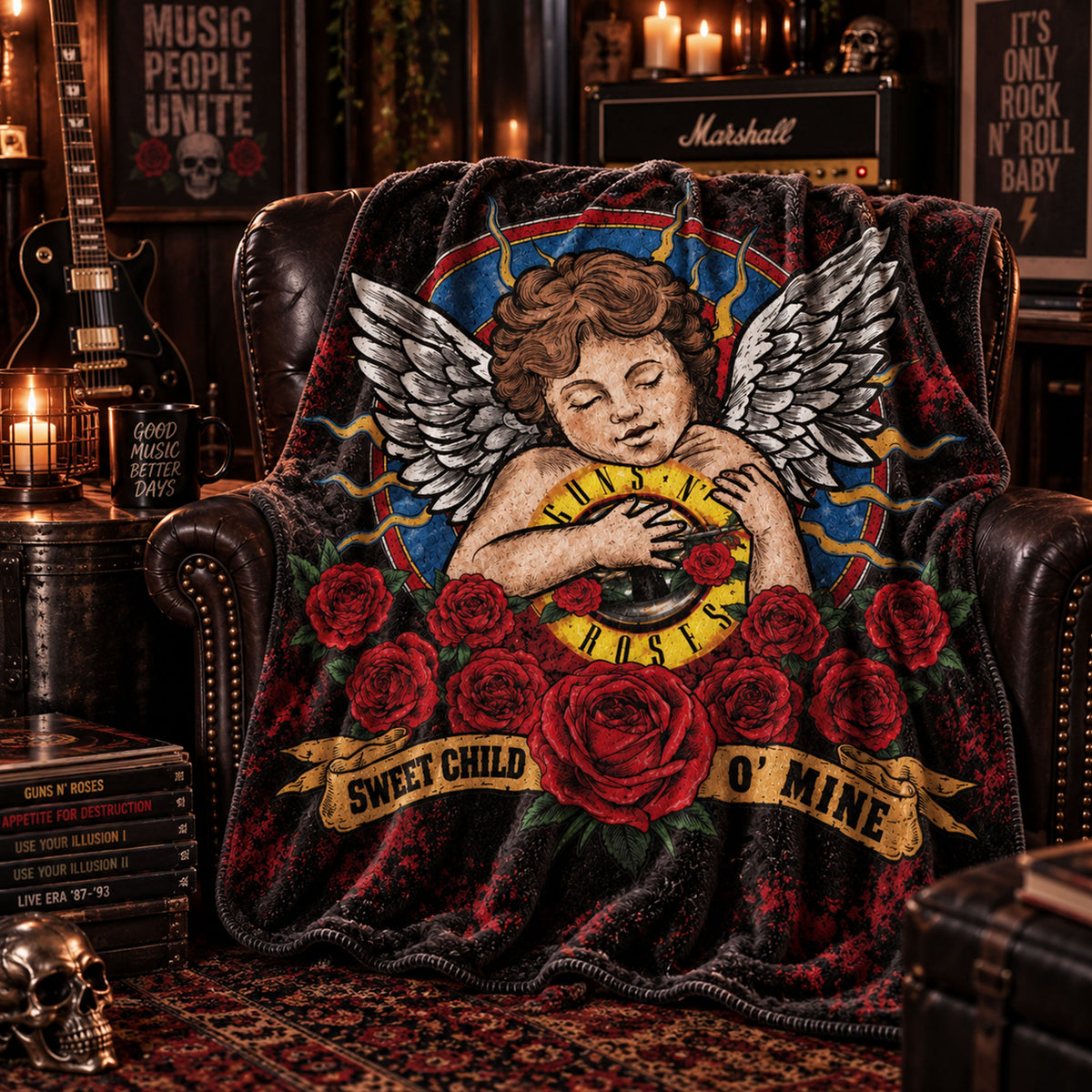 GN'R 10092026-11 Fleece Blanket