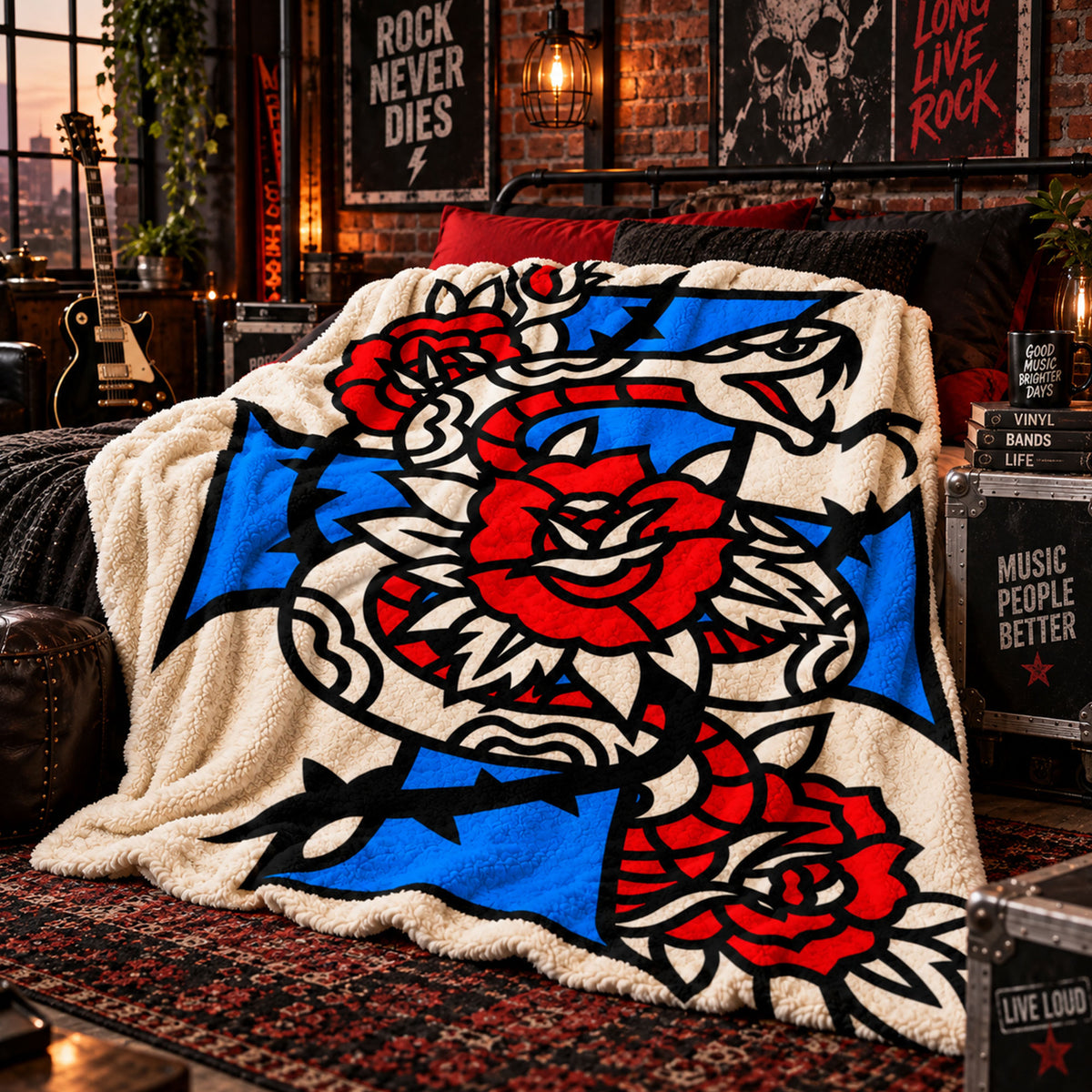 GN'R 10092026-21 Fleece Blanket