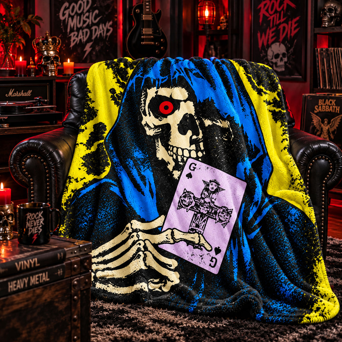GN'R 10092026-14 Fleece Blanket
