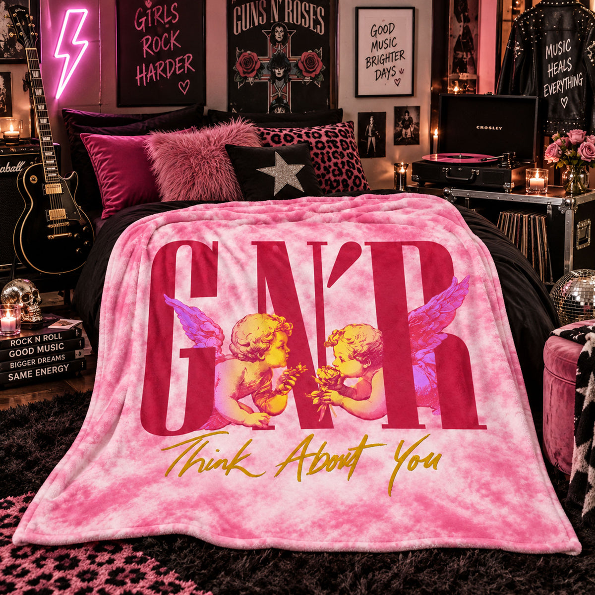 GN'R 10092026-02 Fleece Blanket
